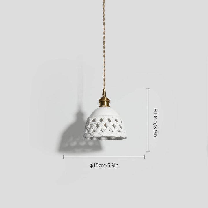 Miira Brass Pendant Swag Light - Vakkerlight