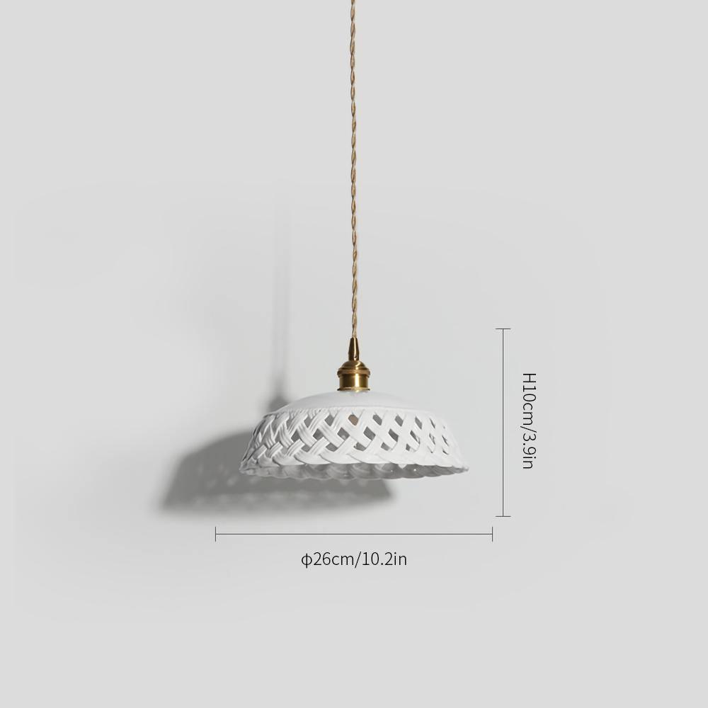 Miira Brass Pendant Swag Light - Vakkerlight