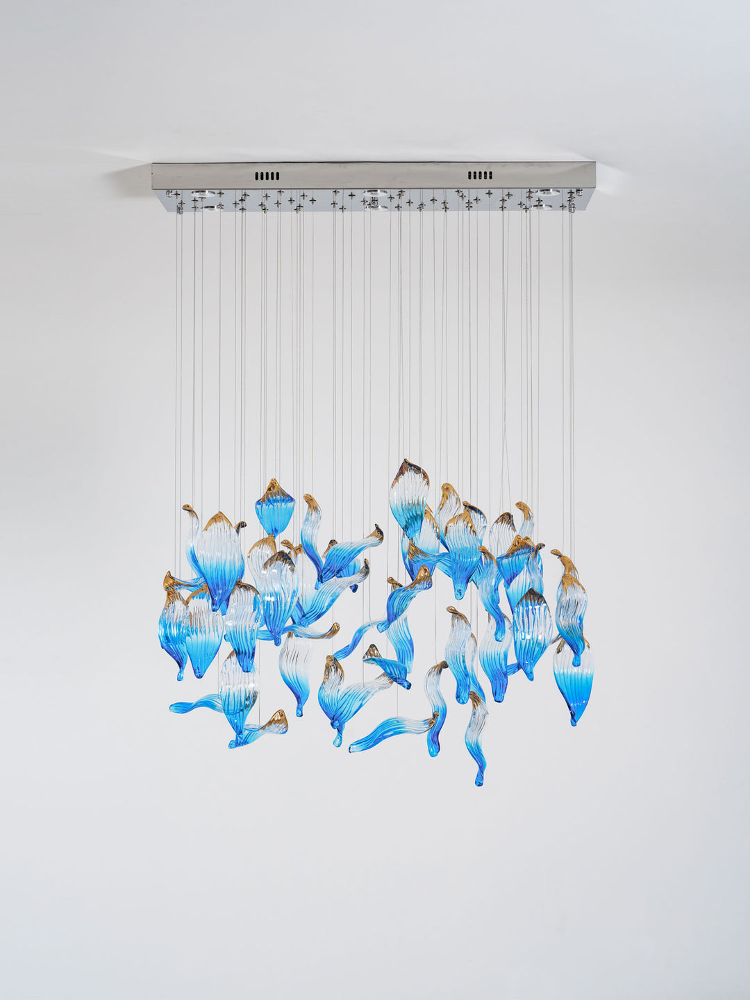 Ocean Drift Blown Glass Customize Chandelier - Vakkerlight
