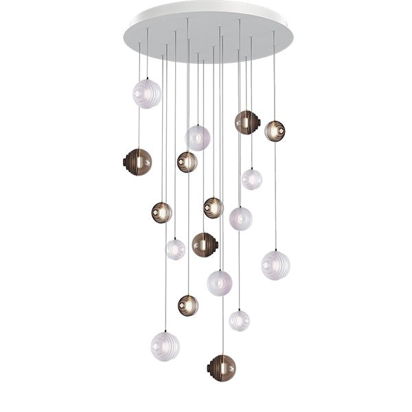 Cosmic Sphere Cascade Chandelier - Vakkerlight