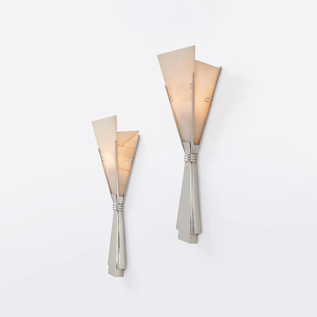 Florent Alabaster Fan Wall Sconce - Vakkerlight
