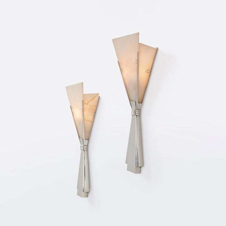 Florent Alabaster Fan Wall Sconce - Vakkerlight