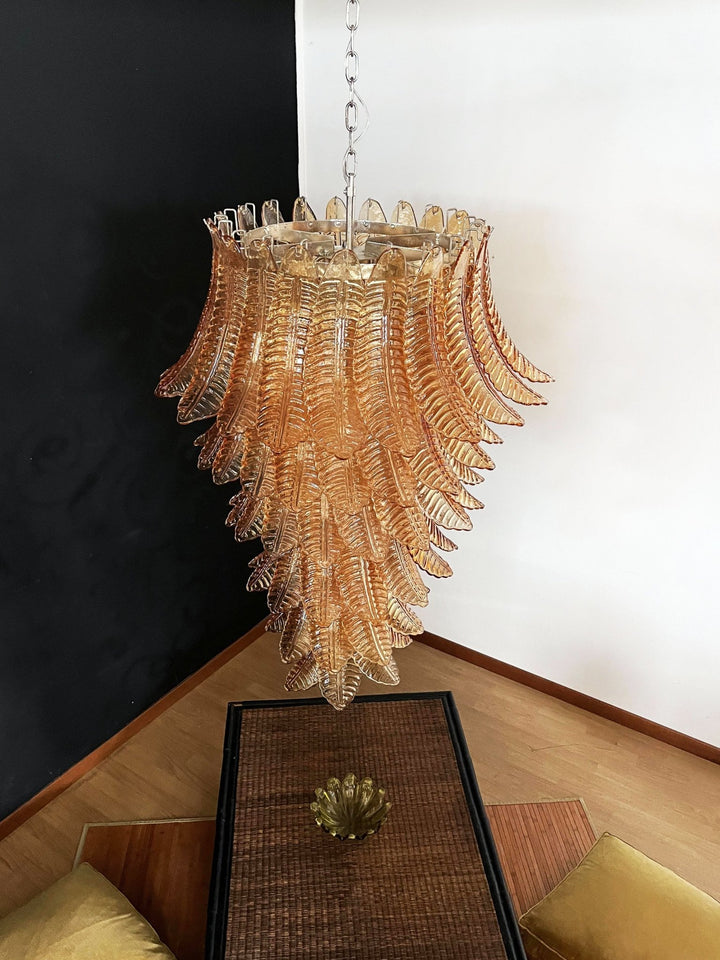 Rosalind Murano Amber Chandelier - Vakkerlight