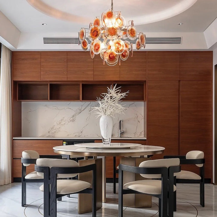 Mazzega Vistosi Murano Chandelier - Vakkerlight