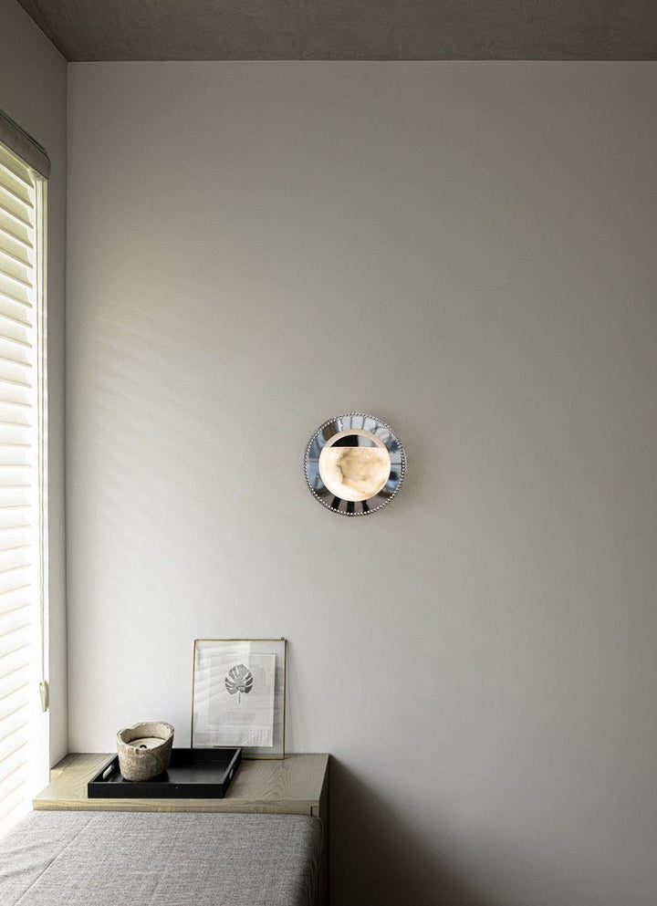 Orbit Pearl Alabaster Wall Light - Vakkerlight