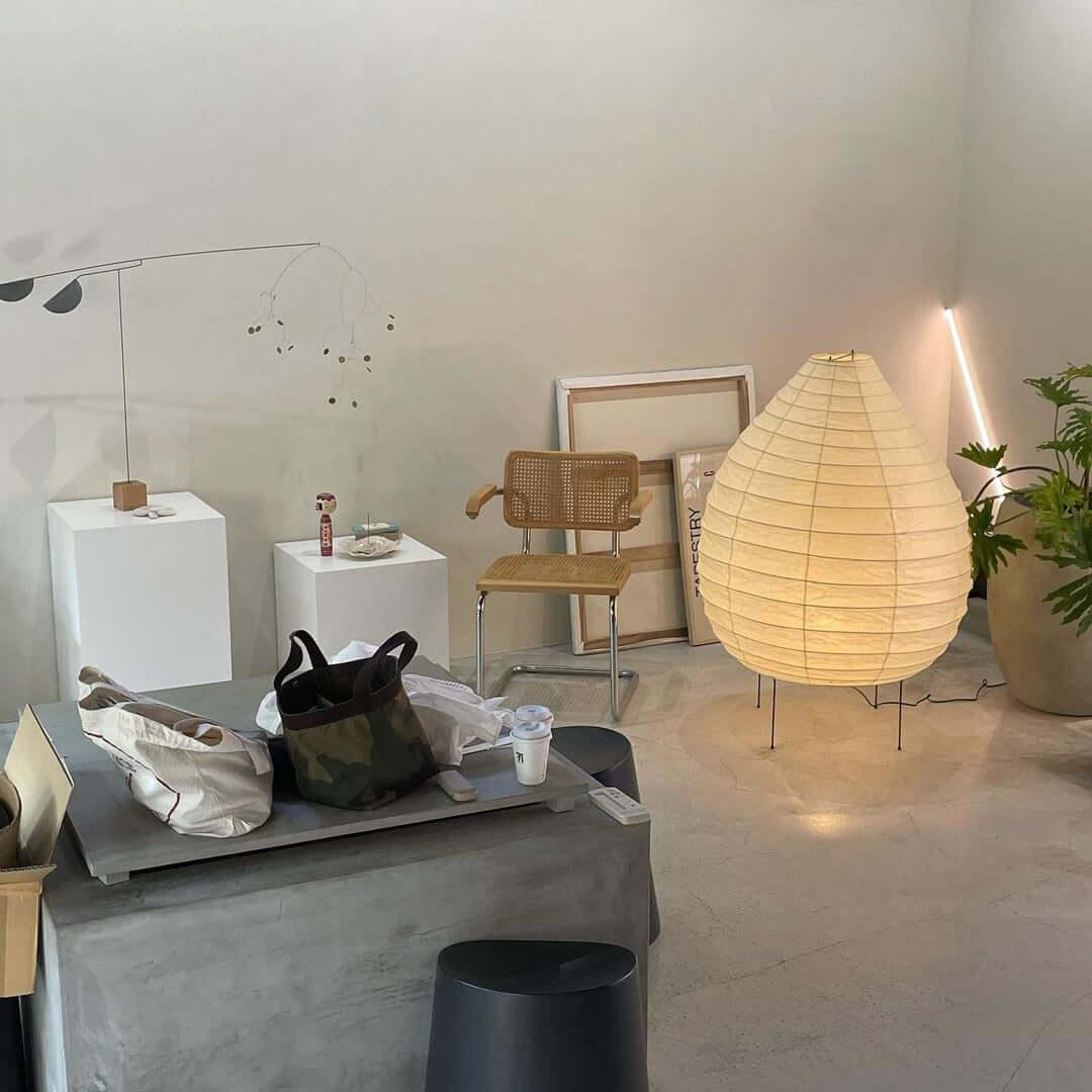 Washi Paper Lantern Table Lamp - Vakkerlight