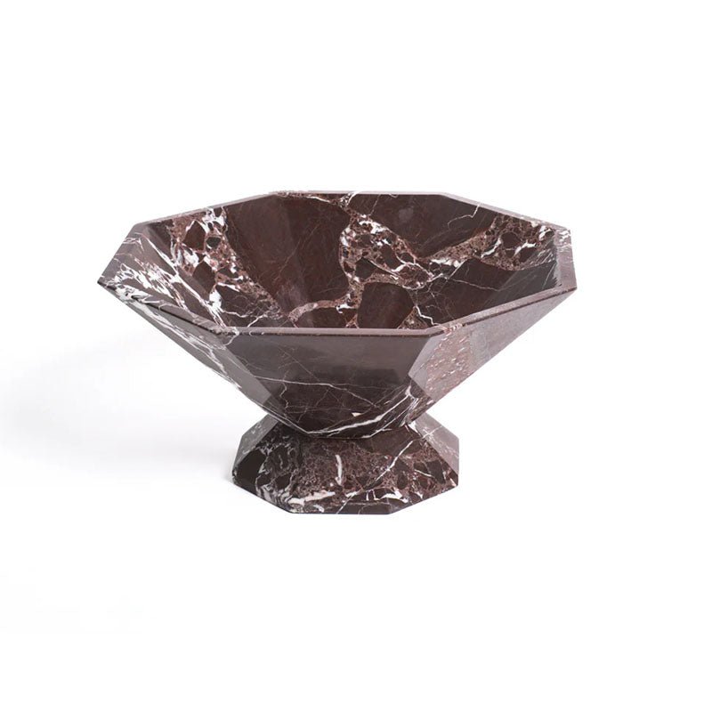 Facet Pedestal Bowl Storage Tray - Vakkerlight