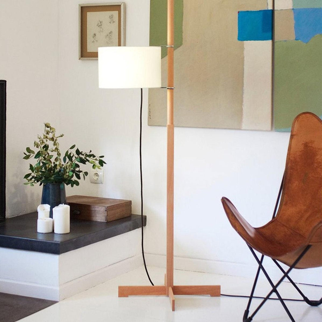 Wood Tmm Floor Lamp - Vakkerlight