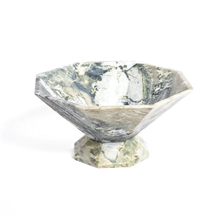 Facet Pedestal Bowl Storage Tray - Vakkerlight