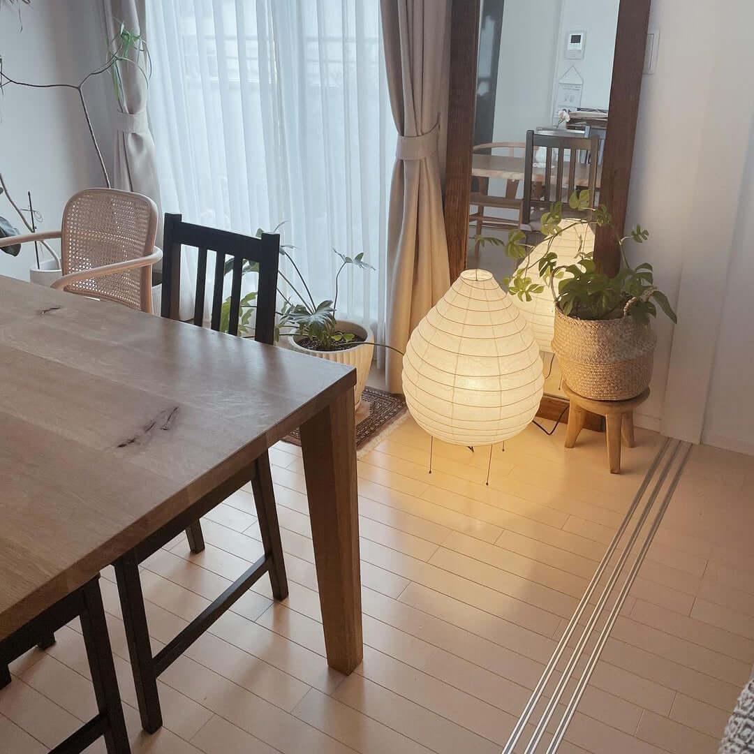 Washi Paper Lantern Table Lamp - Vakkerlight