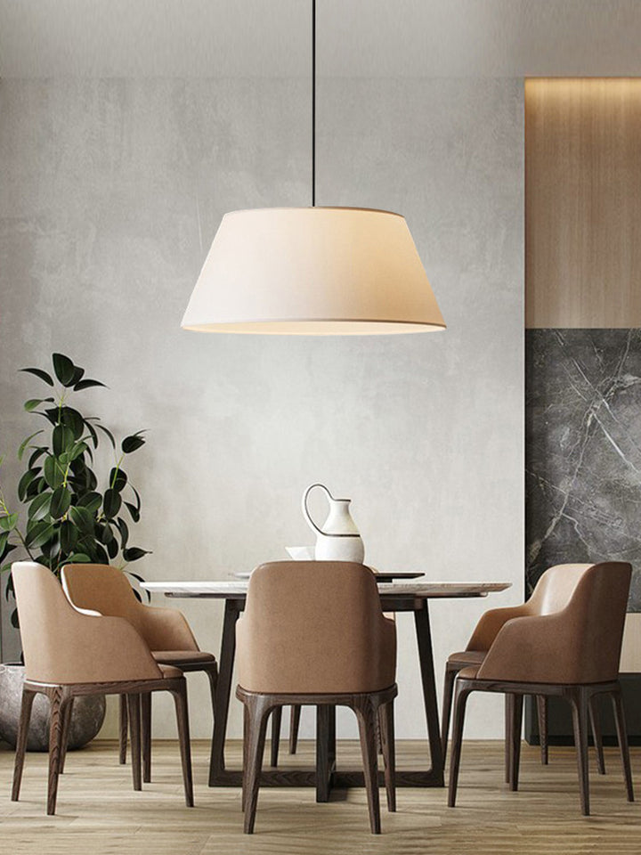 Dune Tapered Fabric Pendant Light