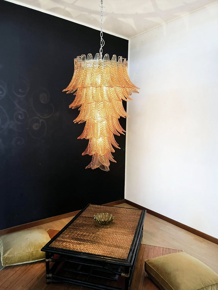 Rosalind Murano Amber Chandelier - Vakkerlight