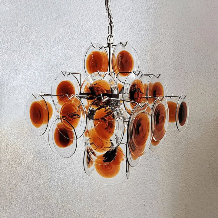 Mazzega Vistosi Murano Chandelier - Vakkerlight