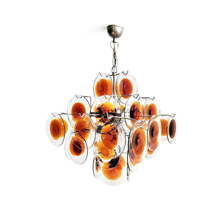 Mazzega Vistosi Murano Chandelier - Vakkerlight