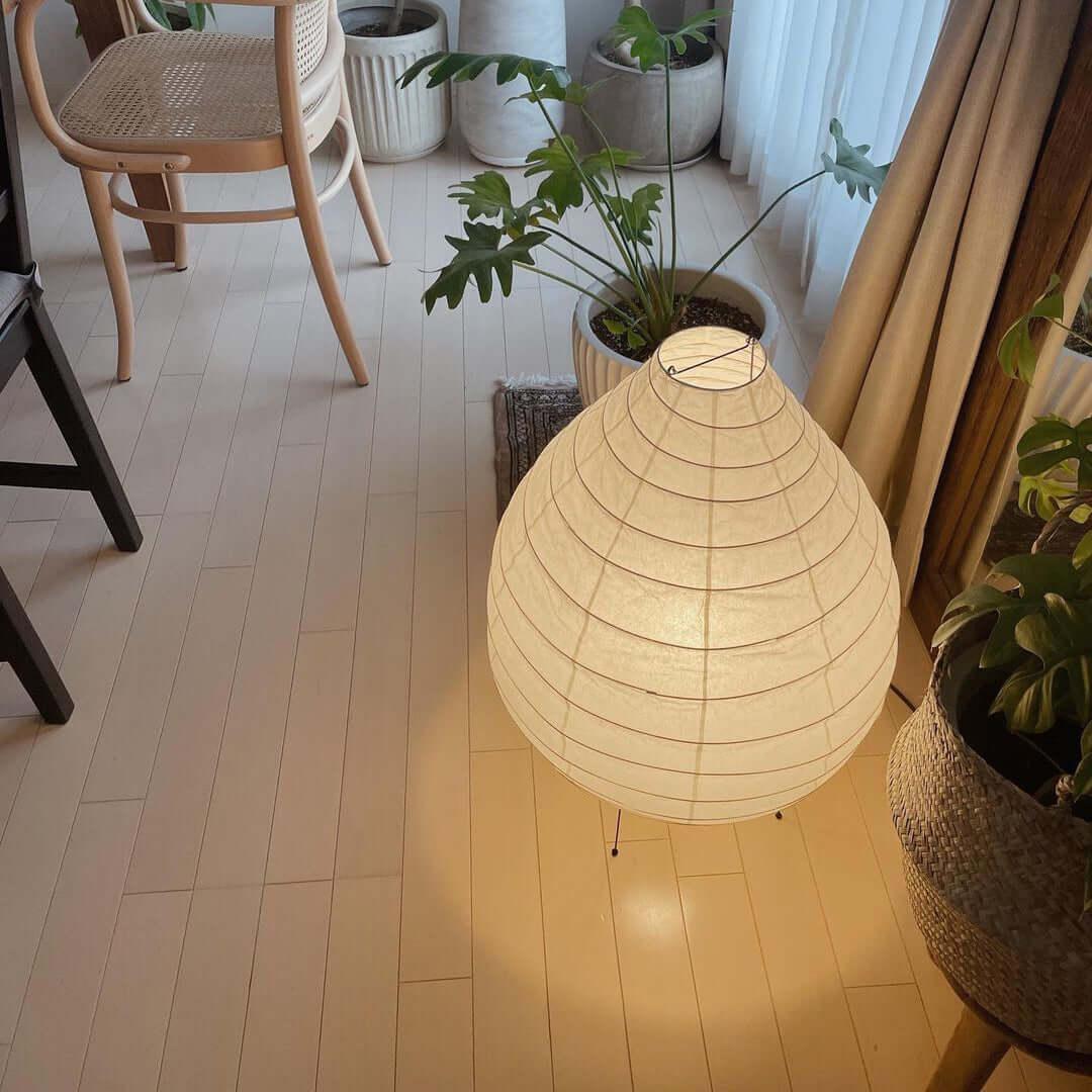 Washi Paper Lantern Table Lamp - Vakkerlight