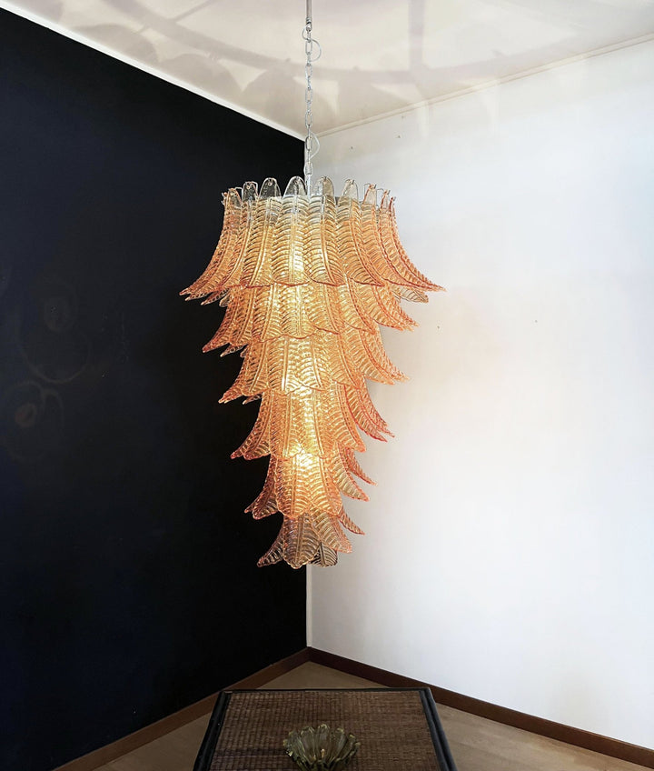 Rosalind Murano Amber Chandelier - Vakkerlight