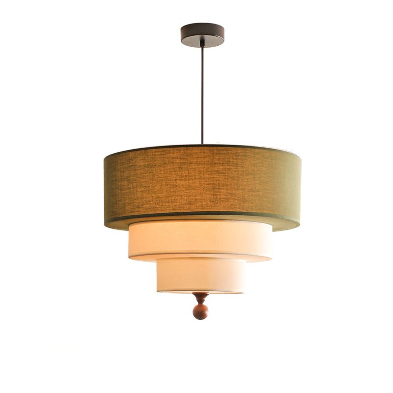Tiered Fabric Pendant Light - Vakkerlight