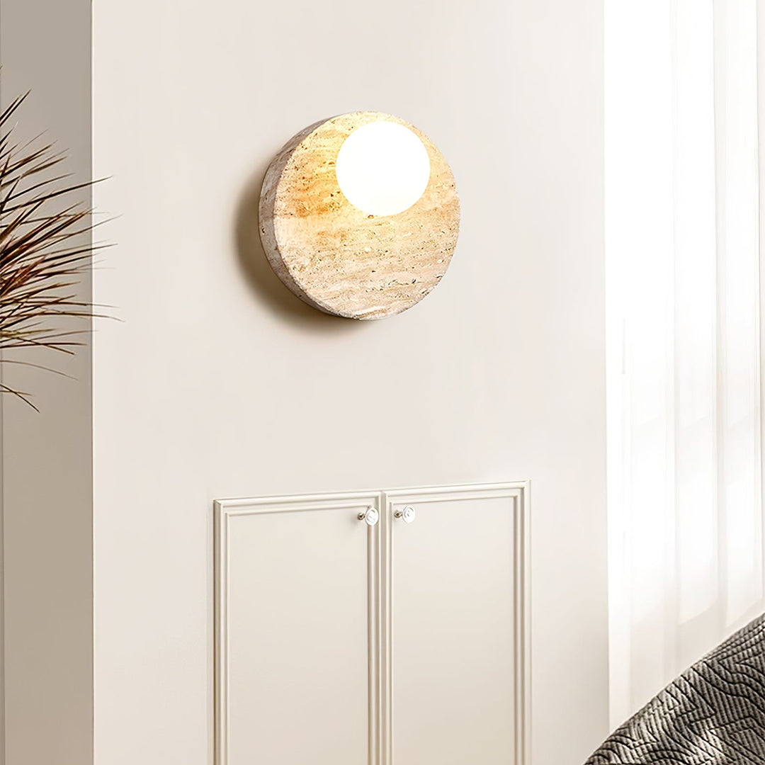 Sorella Travertine Sconce - Vakkerlight
