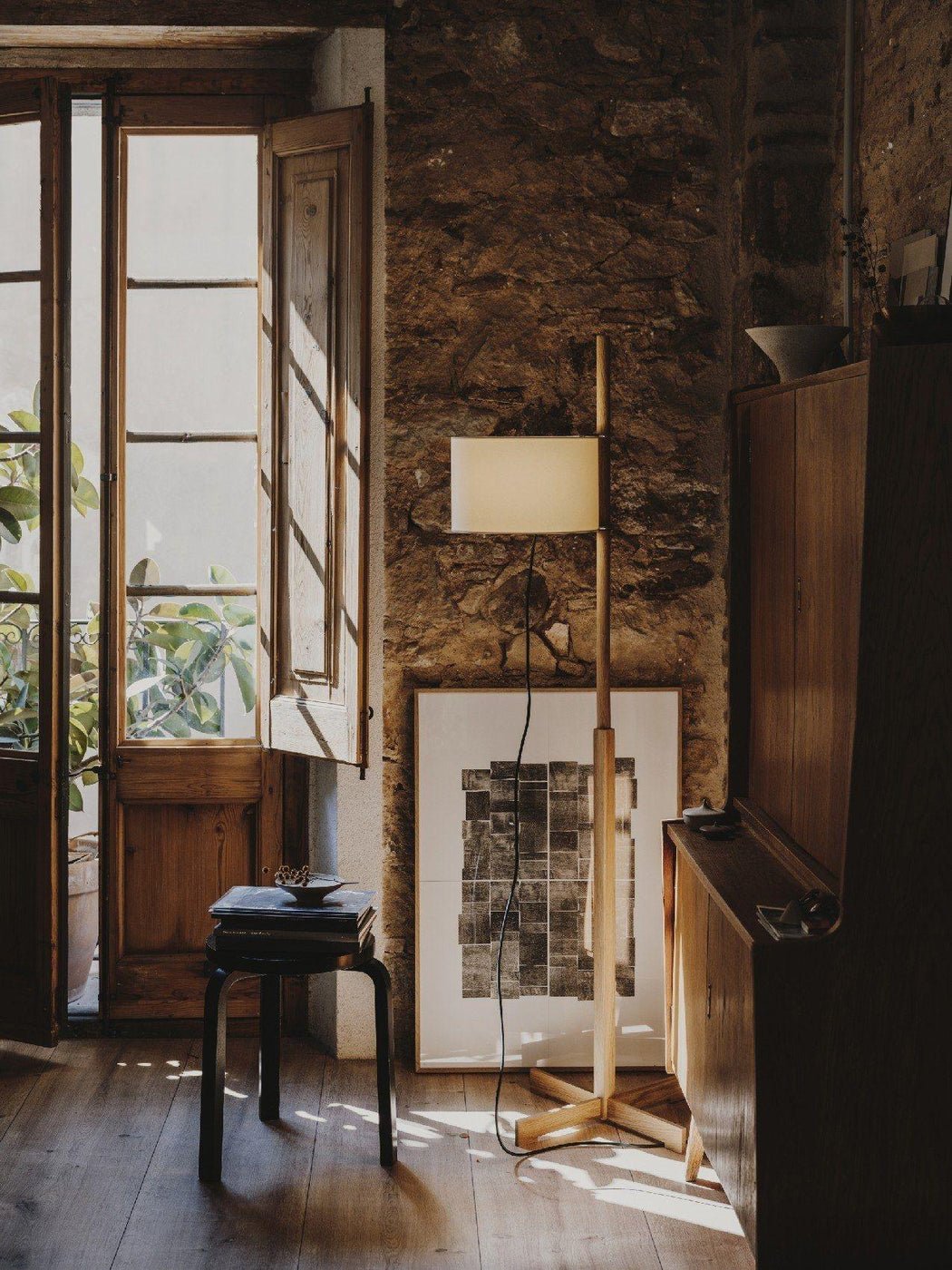 Wood Tmm Floor Lamp - Vakkerlight