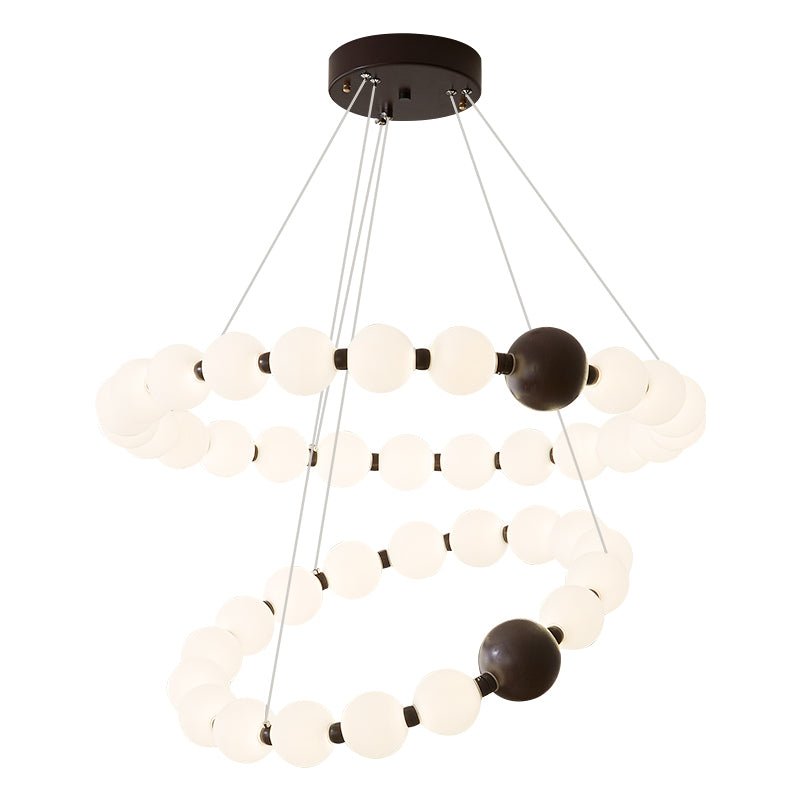 Celestial Bead Ring Chandelier - Vakkerlight