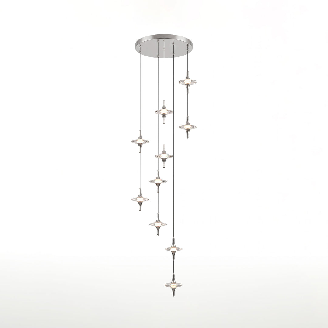Starfall Staircase Chandelier - Vakkerlight