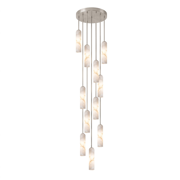 Alabaster Cylinder Pendant Light - Vakkerlight