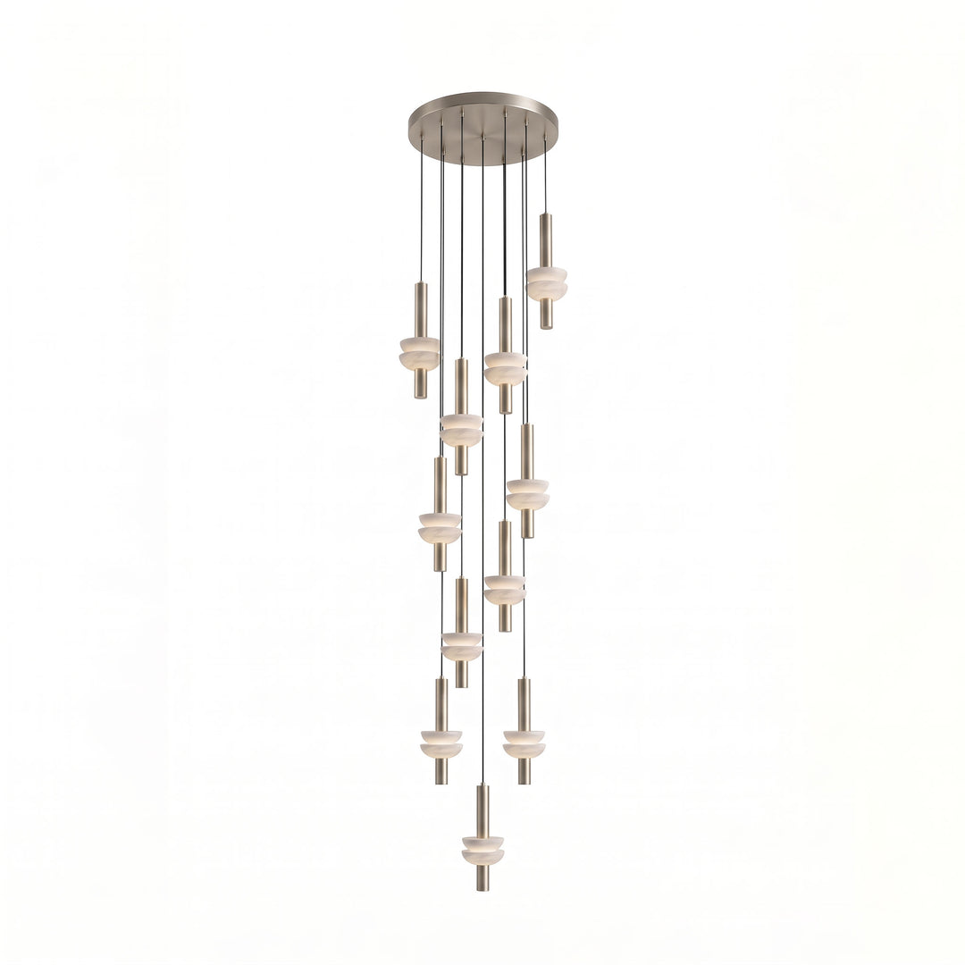 Alabaster Column Pendant Lamp - Vakkerlight
