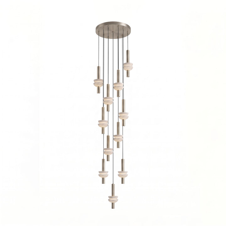 Alabaster Column Pendant Lamp - Vakkerlight