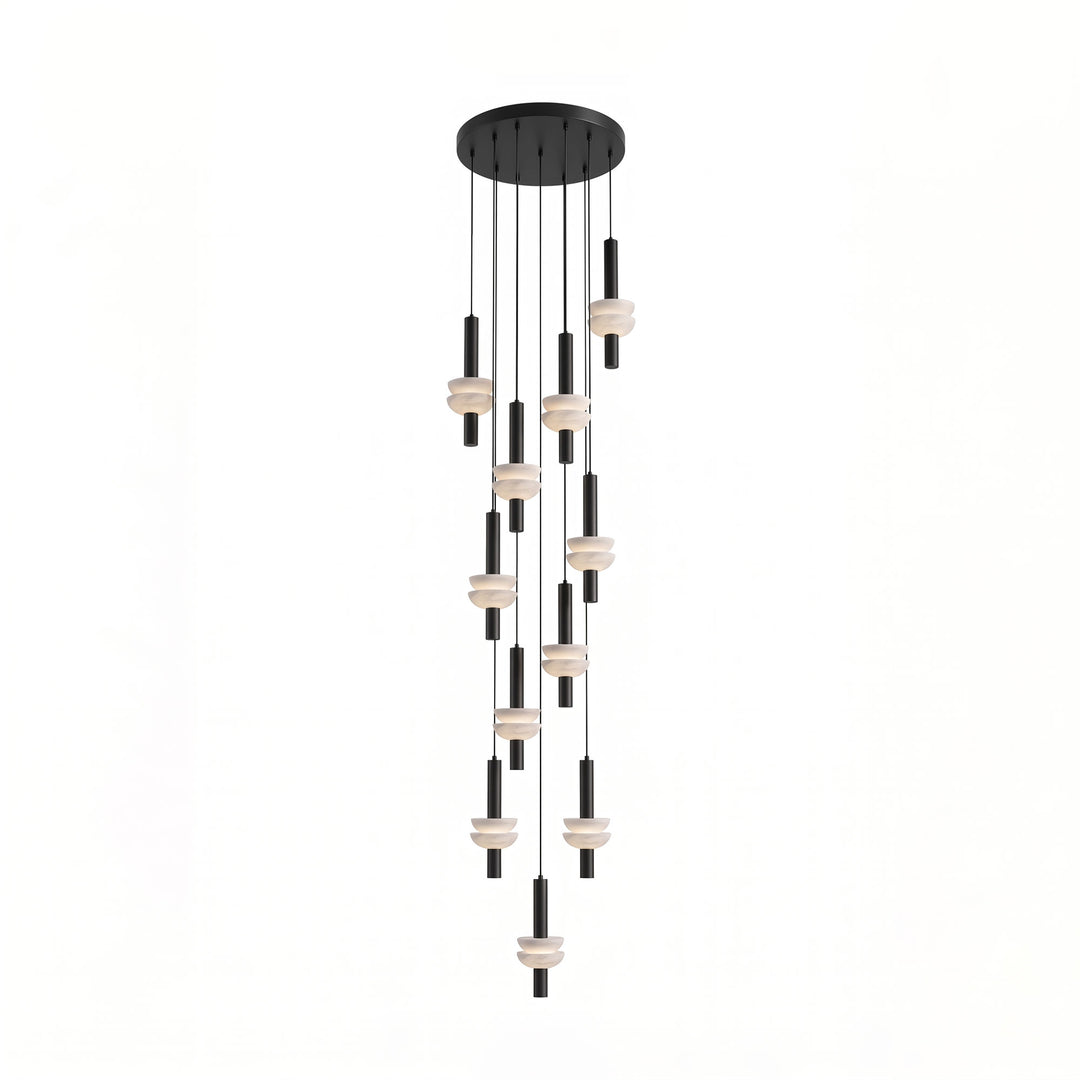 Alabaster Column Pendant Lamp - Vakkerlight