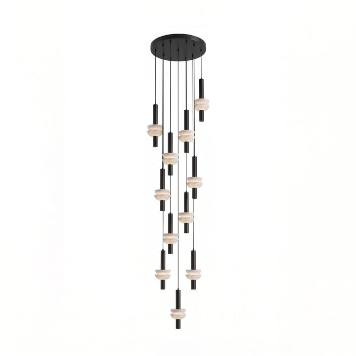 Alabaster Column Pendant Lamp - Vakkerlight
