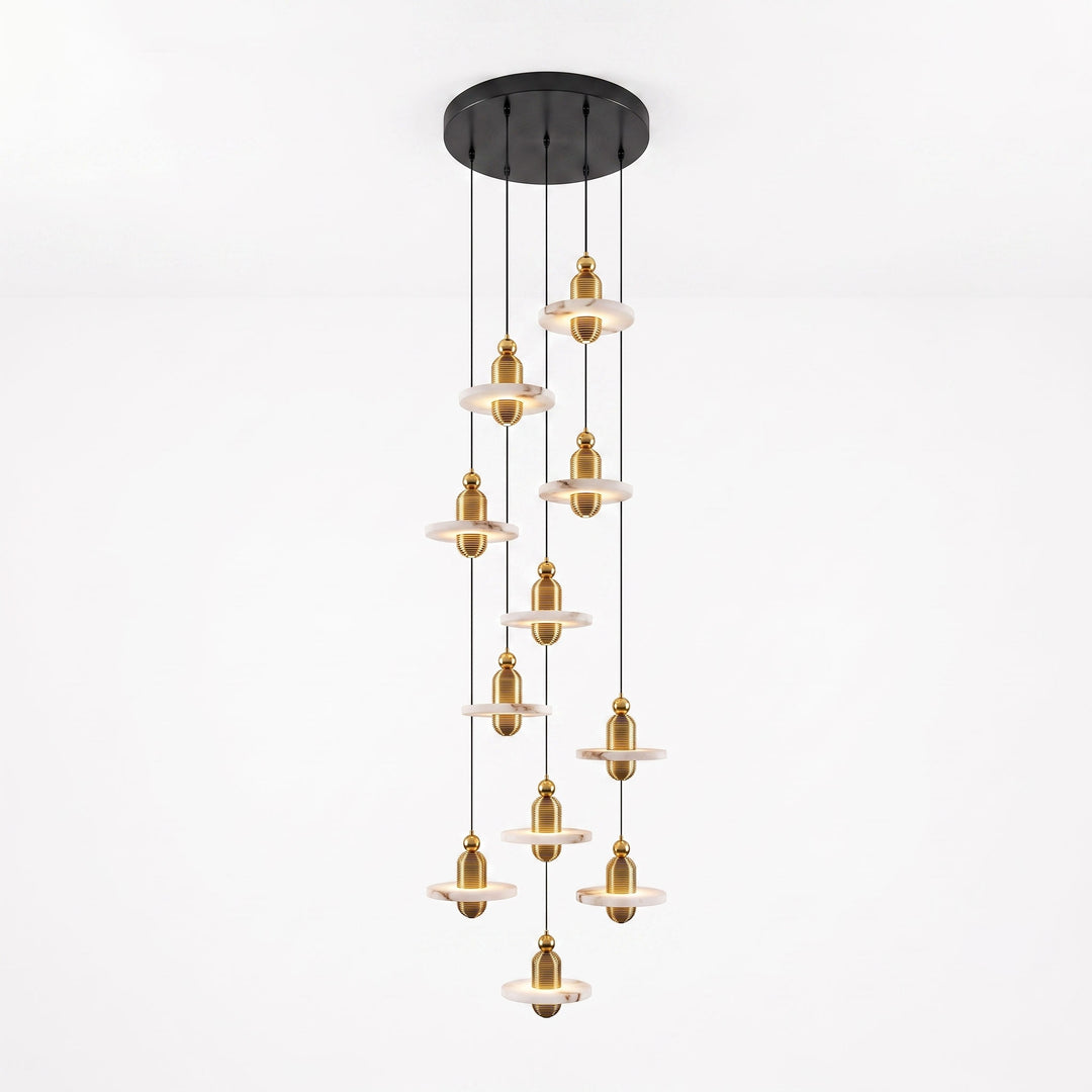 Saturn Alabaster Pendant Light - Vakkerlight