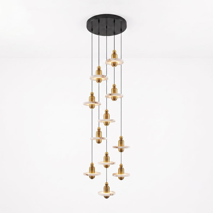 Saturn Alabaster Pendant Light - Vakkerlight