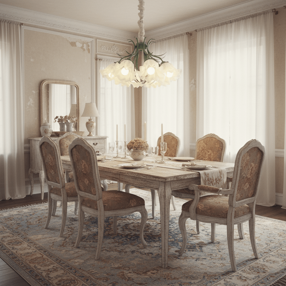 Lily of the Valley Flower Chandelier - Vakkerlight