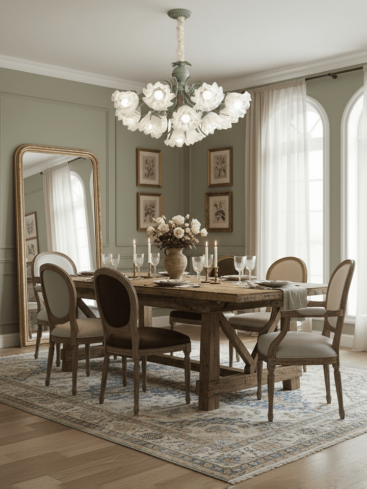 Lily of the Valley Flower Chandelier - Vakkerlight