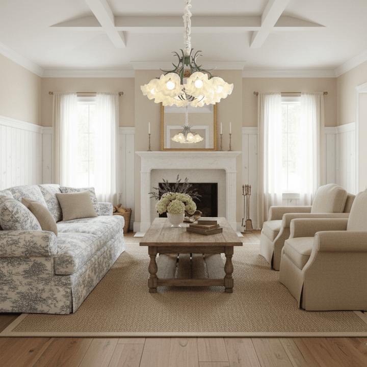 Lily of the Valley Flower Chandelier - Vakkerlight