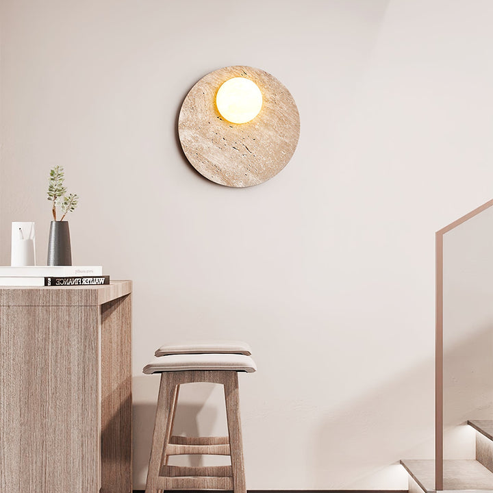 Moonwake Travertine Sconce - Vakkerlight