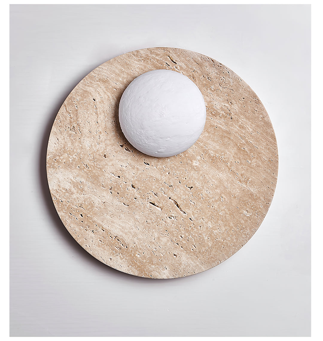 Moonwake Travertine Sconce - Vakkerlight