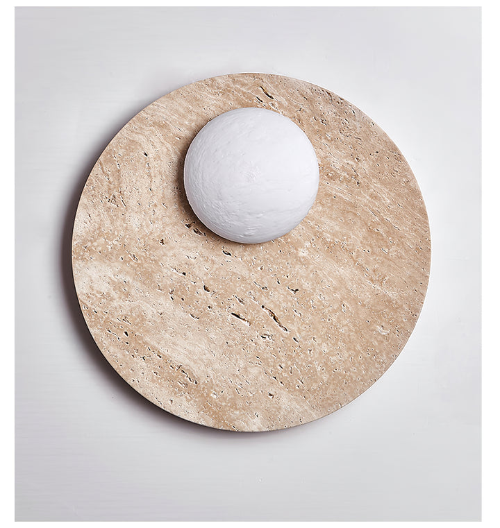 Moonwake Travertine Sconce - Vakkerlight
