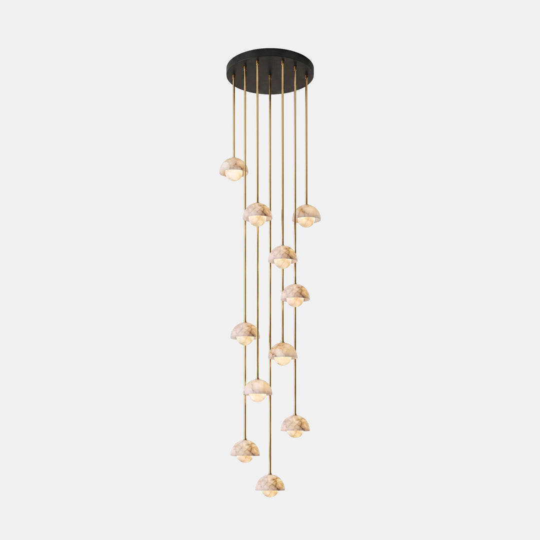 Alabaster Bud Pendant Lamp - Vakkerlight