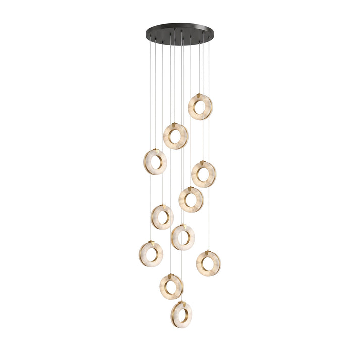 Alabaster Ring Pendant Light - Vakkerlight
