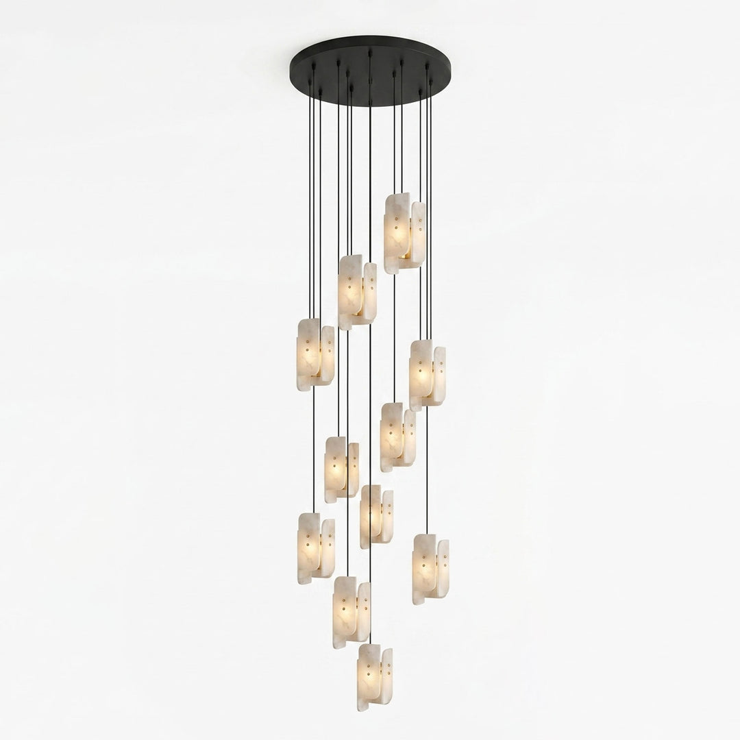 Megalith Mini Alabaster Pendant Light - Vakkerlight