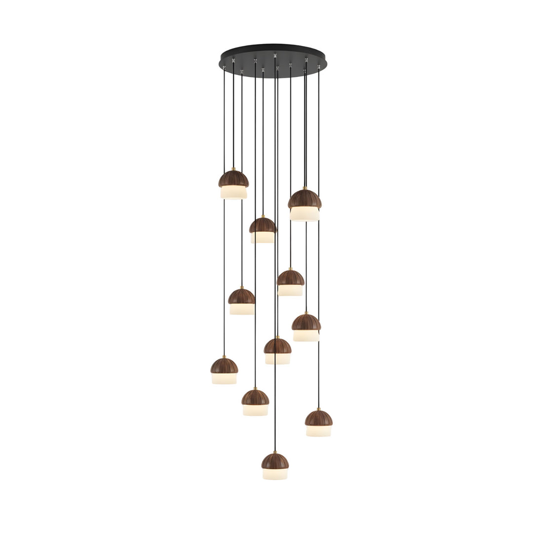 Mushroom Cluster Chandelier