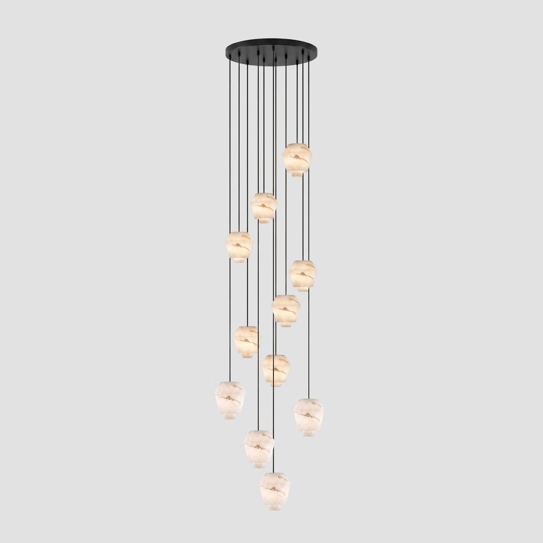 Elvian Alabaster Pendant Light - Vakkerlight
