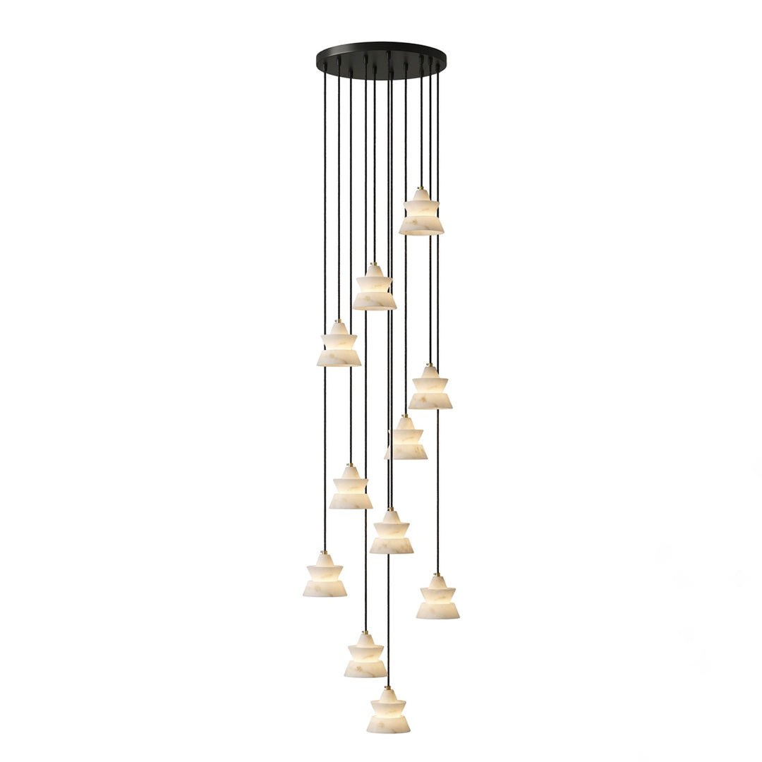 Trivola Alabaster Pendant Light - Vakkerlight