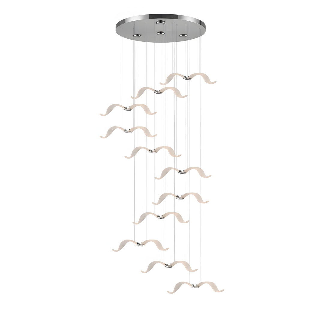 Large Seagull Chandelier - Vakkerlight