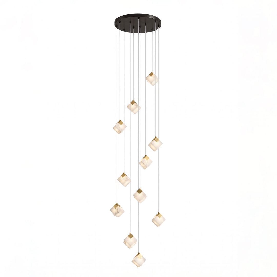 Lumina Vox Alabaster Pendant Lamp - Vakkerlight