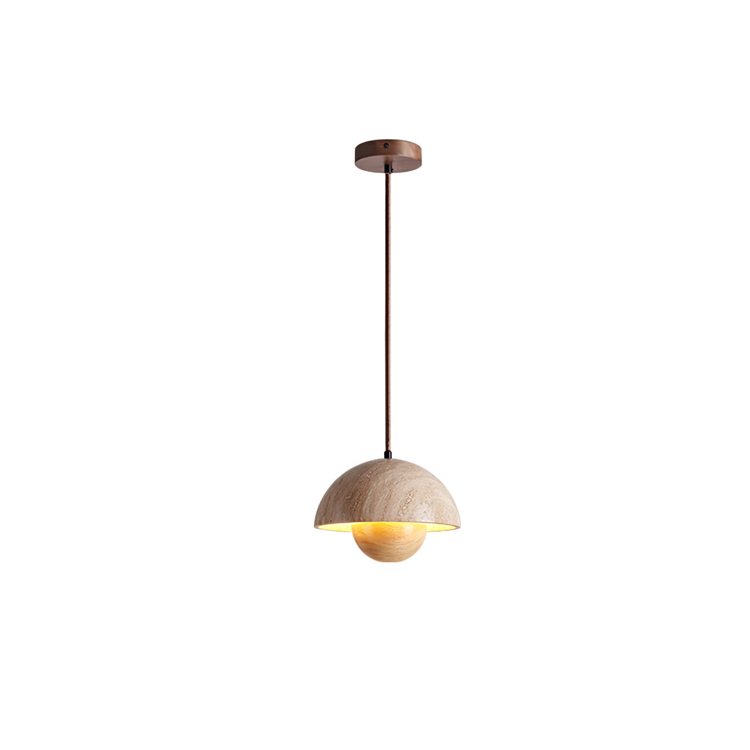 Bud Travertine Pendant Lamp - Vakkerlight