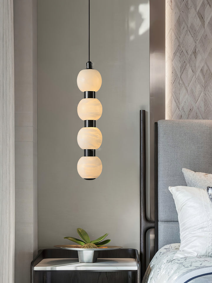 Orbique Alabaster Pendant Lamp - Vakkerlight