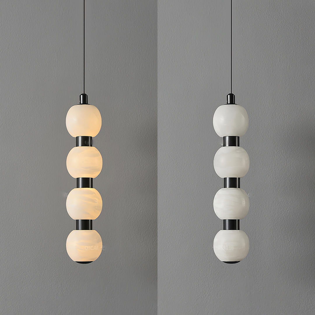 Orbique Alabaster Pendant Lamp - Vakkerlight