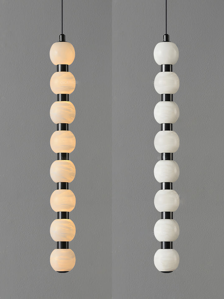 Orbique Alabaster Pendant Lamp - Vakkerlight